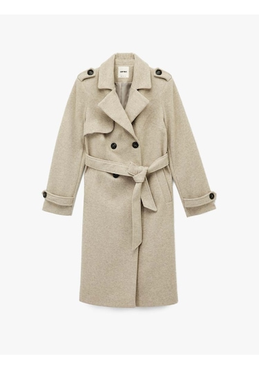 Koton Vizon Kadın Kaban 6wak00094ew Vizon