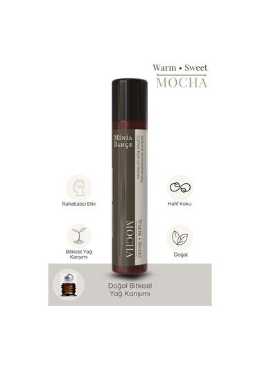 Mocha Depth & Confidence Blend %100 Doğal Aromaterapi Roll-on, 10 Ml