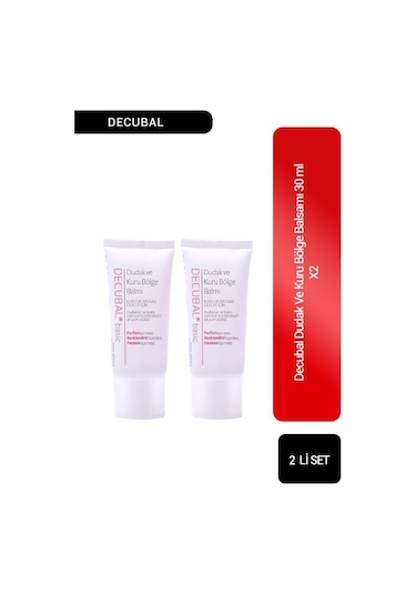 Decubal Dudak ve Kuru Bölge Balmı 2 x 30 ML