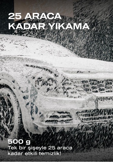 Nasiol Cleanion Pro Yoğun Köpüklü Konsantre Araç Yıkama Şampuanı-25 Yıkama-500gr-Fırçasız Oto Yıkama