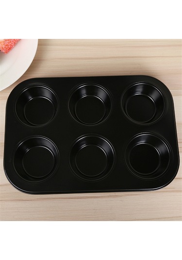 Gatherco Kek Kalıbı Muffin Kalıbı 6 Delikli Muffin Kabı Pişirme Kalıbı Kendin Yap Pişirme Kalıbı