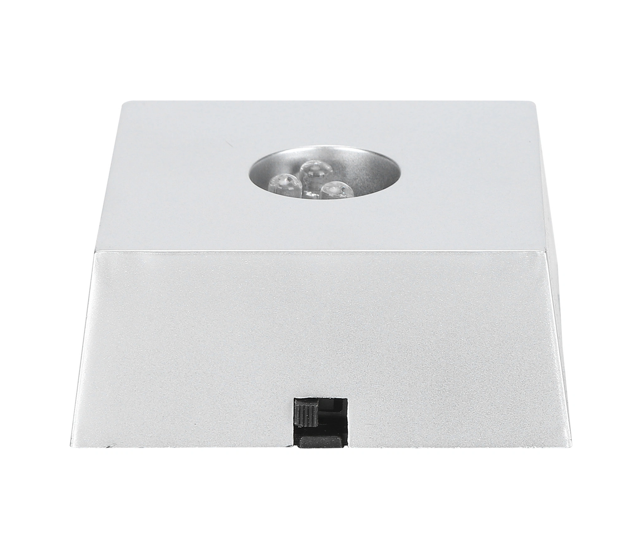 Wezone Küçük Trapezoid Plastik Lambaderi - Kristal, Cam Nesneler İçin Renkli Sürekli Değişen Aydınlatma Aksesuarı Pil Yok Diğer