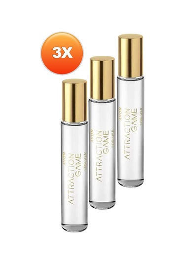 Avon Attraction Game Kadın Parfüm EDP 3 x 10 ML
