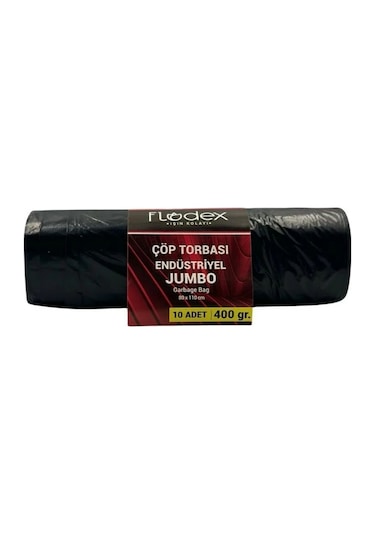 Endüstriyel Çöp Torbası 80 X 110 Cm -jumbo Boy 10 Lu 400 G
