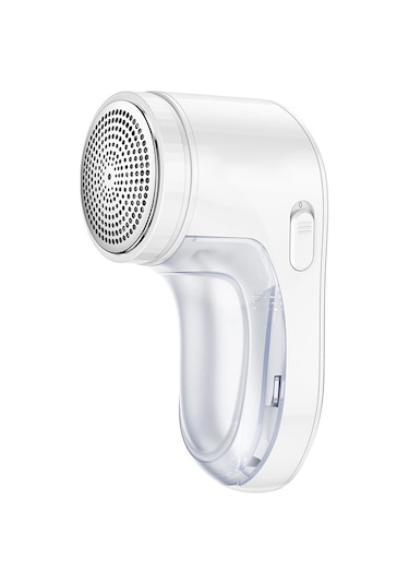 M22 Kazak Balya Giderici Şarjlı Tüy Yumağı Düzeltici Beyaz Beyaz