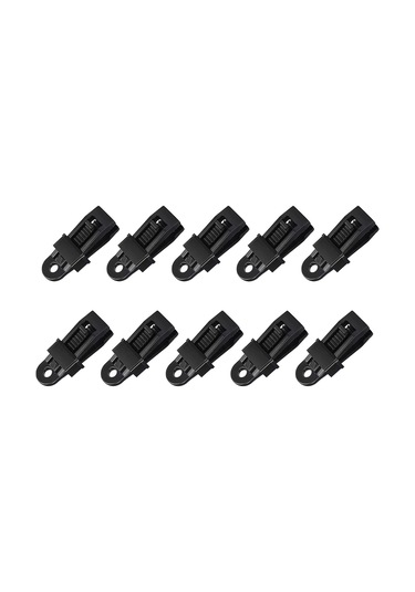 Kosona Plastik Çadır Klembi, Gösterge Tenteği, Rüzgarlı Hava İçin Sabitleyici, Çadır, Pergola, Regenli Kumaş İçin Anti-kayma Tasarım, 10 Adet Paket Diğer