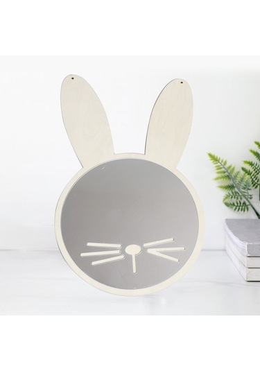 Suntek Magideal  Nordic Akrilik Dekoratif Duvar Vintage Oyma Tavşan