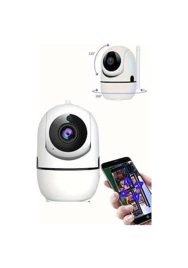 Mini Ip Kamera Hareketli Güvenlik Kamerası Kablosuz Wifi Kamera Mikrofonlu