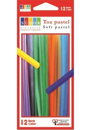Südor Toz Pastel Boya 12 Renk Bs97