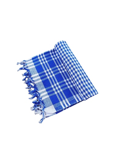 170x170 Pötikare Yer Sofra Bezi Piknik Masa Örtüsü Saçaklı Yeşil