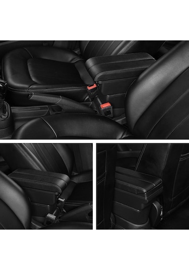 Dacia Duster İle Uyumlu 2019-2022 Delmesiz Vidasız Kol Dayama Kolçak