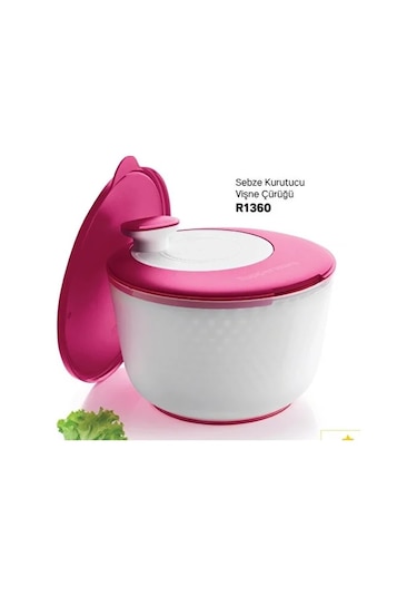 Tupperware Modern Salatacı Pembe