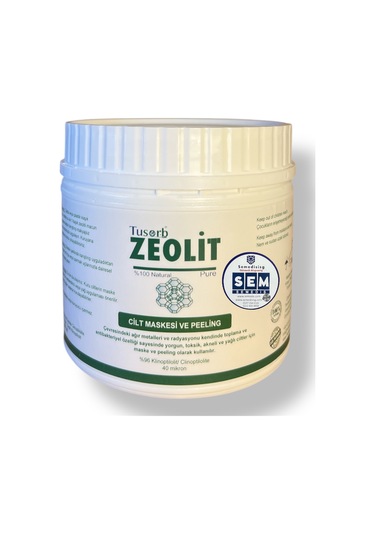 Tusorb Zeolit Cilt Maskesi ve Peeling 400gr