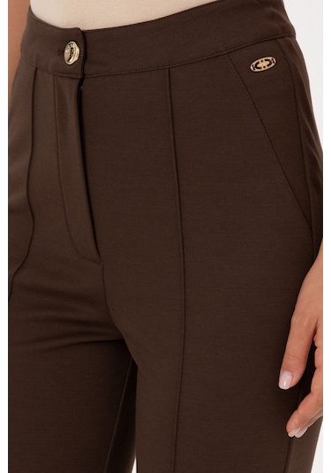 U.s. Polo Assn. Kadın Kahverengi Tayt 50314178-vr029 Kahverengi