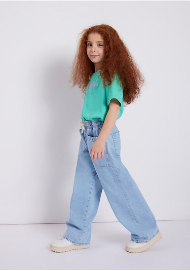 Mavi - Loco 90s Buz Mavi Jean Pantolon 7010405-86710 Açık Mavi