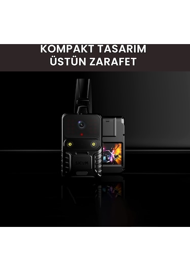 SJCAM A50 GPS Ultra Gece Görüşü H.265 Vücut Kamerası Güvenlik Polis Ekipmanı IP65 4K UHD Video 2” Dokunmatik Ekran 2250mAh Batarya 20MP Siyah SJCAM A50 GPS Ultra Gece Görüşü H.265 Vücut Kamerası Güvenlik Polis Ekipmanı IP65 4K UHD Video 2” Dokunmatik Ekran 2250mAh Batarya 20MP Siyah