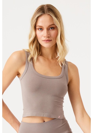 Aura Kısa Boy Soft Atlet Açık Kahve Açık Kahve