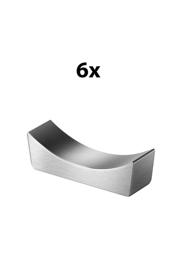6 Adet Çelik Silver Chopstick Kaşık Çatal Standı Çelik Çubuk Tutucu Mt151by-6