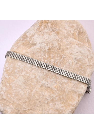 14 Ayar Altın 4 Sıra Su Yolu Bileklik Zarif Ve Modern Takı Altın