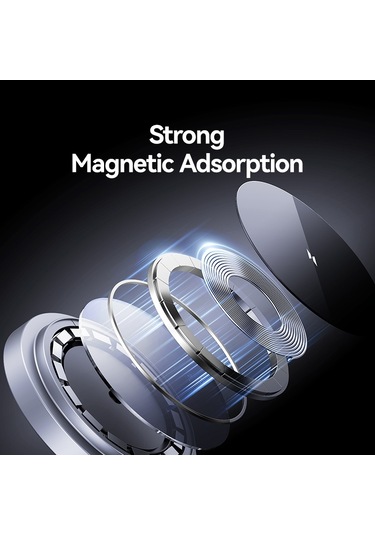 Usams Cd234 Katlanır 3'ü 1 Arada Manyetik Kablosuz Hızlı Şarj Cihazı Siyah