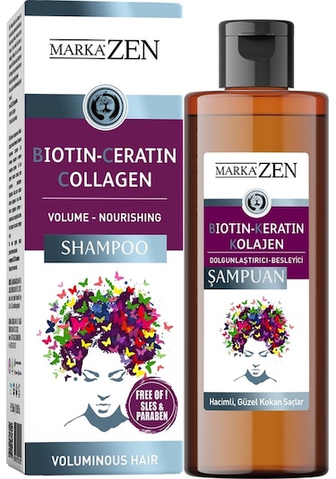 Markazen Biotin Keratin Kolajen Şampuan 350 ML