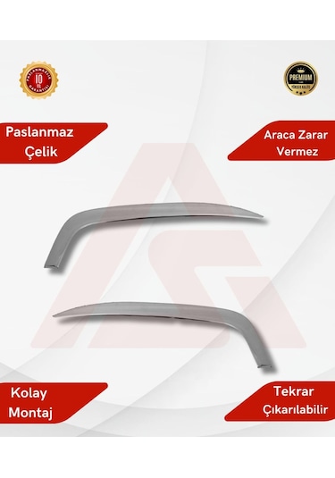 Honda Civic Fc5 2016-2020 Sis Far Kaşı Krom 2 Prç. P.çelik