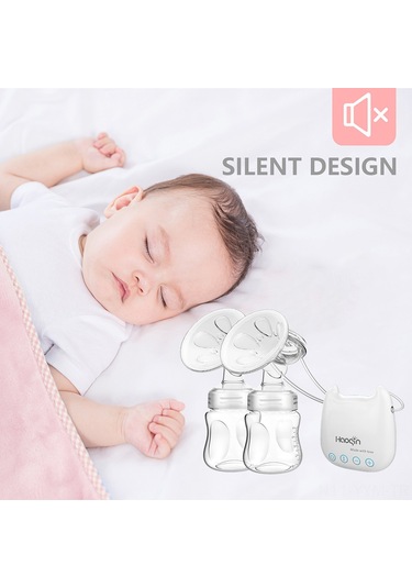 Geeksen Youha Taşınabilir Çift Göğüs Pompası - 9 Emiş Seviyeli, 2 Modlu, Sessiz Ve Rahat Emzirme Çözümü