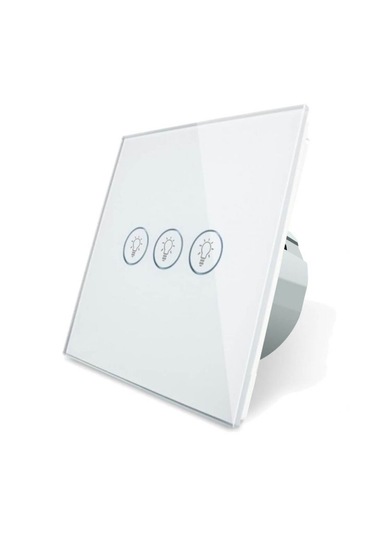 As873eu Wifi Akıllı Dokunmatik Üçlü Duvar Lamba Açma Anahtarı Tuy