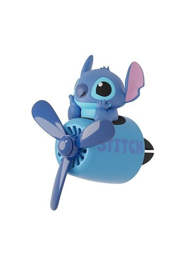 Snapbuy Oto Koku Kiti, Klimaya Takılan Pervane Tasarımıyla Sevimli Süs, 2 Çeşit Koku Dahil Stitch