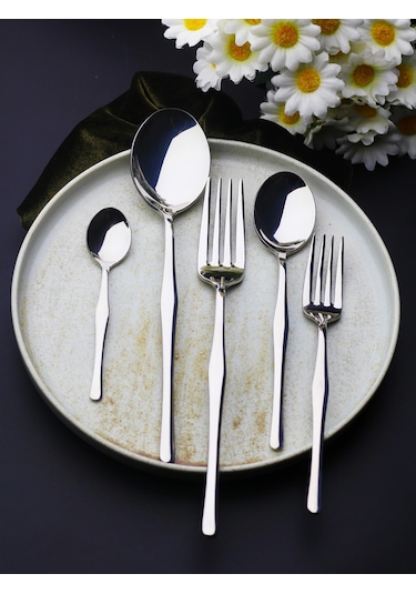 Anka 12 Kişilik 60 Parça Çatal Kaşık Takımı Metal