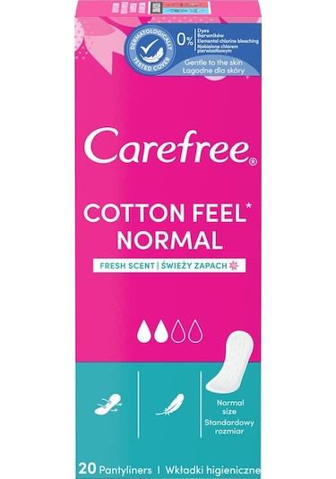 Carefree Refresh Breathable Normal Fresh Günlük Ped 20'li
