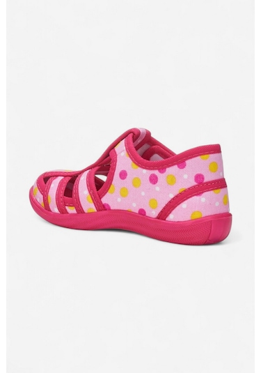 Günlük Unisex Çocuk Sandalet Esnek Kaymaz Taban Keten Cırtlı Yazlık Ev Okul Kreş Ayakkabı 143 Pembe-puantiye Günlük Unisex Çocuk Sandalet Esnek Kaymaz Taban Keten Cırtlı Yazlık Ev Okul Kreş Ayakkabı 143 Pembe-puantiye