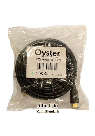 Oyster Hdmı Kablo - 10 Metre