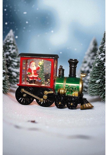 Tren Yılbaşı Kar Küresi