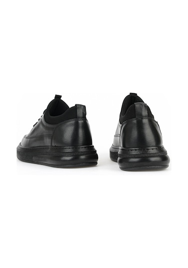 Ziya Erkek Hakiki Deri Sneaker 161423z88 Siyah 161423z88 000 40