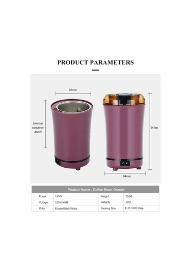 Dongjing 2024 Yeni Taşınabilir Elektrikli Kahve Değirmeni Ev