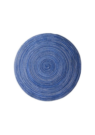 Kahve Talos Yuvarlak Isı Yalıtım Masası Kupa Mat Pad Placemat Kaymaz Bardak Ev Dekor 30cm