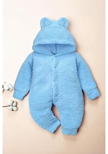 Mai Perla Peluş Welsoft Bebek Tulum Mai115 Mavi