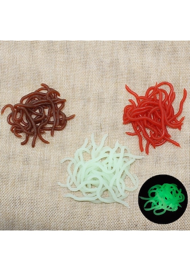 MSO Olta Balıkçılık Cezbedici Kokulu Silikon Solucan Yapay Yem