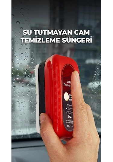 Su Tutmayan Araç Camı Temizleme Süngeri Uzun Ömürlü Kullanım