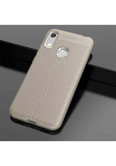 Huawei Y6S 2019 Kılıf Zore Niss Deri Desenli Silikon Kılıf