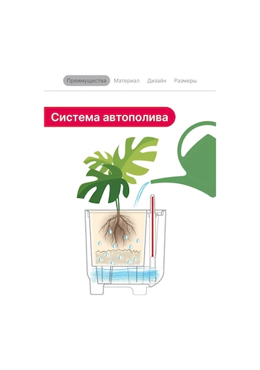 Idea Otomatik Sulandırmalı Ve 2 Litrelik İç Hazneli Saksı 219049173