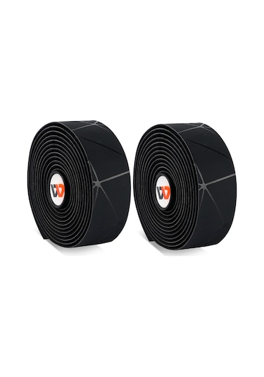 Teltree West Bıkıng Yol Bisikleti Kaymaz Bant - Renkli Çizgili, Pu Malzeme, Su Geçirmez, 1 Çift, Siyah Siyah