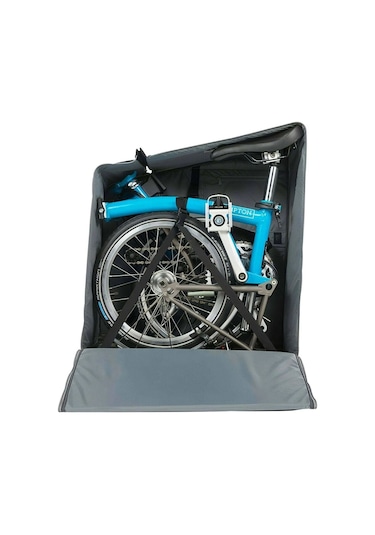 Brompton Transit Travel Bag V2 Bisiklet Taşıma Çantası Q103136 Siyah