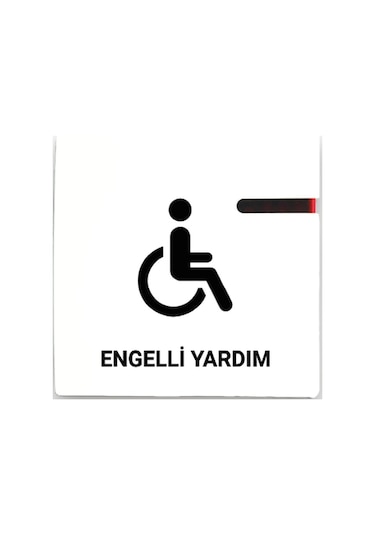 Kablosuz Engelli Tuvalet & Banyo İpli Çağrı Sistemi