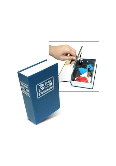 Gizli Kasa Kitap Kasa Kitap Şeklinde Ingilizce Sözlük Kumbara