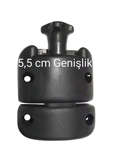 5,5 Cm Genişliğinde Cam Balkon Emniyet Kilidi Geçmeli