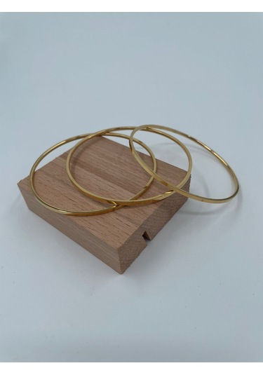 Xbaby Gold Yassı Ajda Bileklik