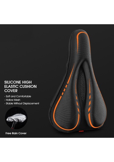 Moveevo Mountain Bike Yolu Koltuk Kılıfı - Kalın Silikon Hafıza Sponge Orta Boşluklu, Yüksek Esneklikli Ve Nefes Alabilir Siyah Siyah Moveevo Mountain Bike Yolu Koltuk Kılıfı - Kalın Silikon Hafıza Sponge Orta Boşluklu, Yüksek Esneklikli Ve Nefes Alabilir Siyah Siyah