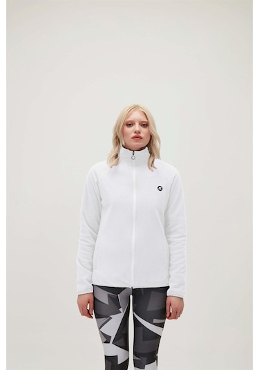 Bad Bear 21.04.21.002-c04 Wilma Full-zip Kadın Polar Beyaz